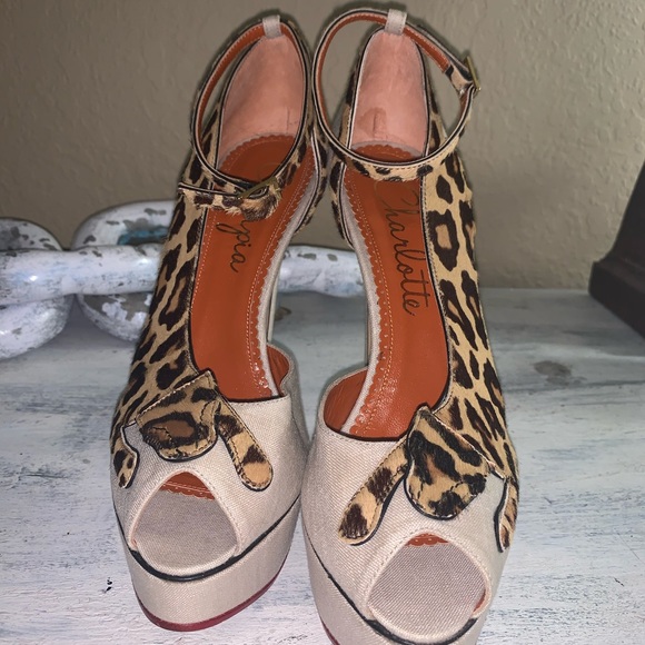 Charlotte Olympia leopardess wheels new - Picture 4 of 13